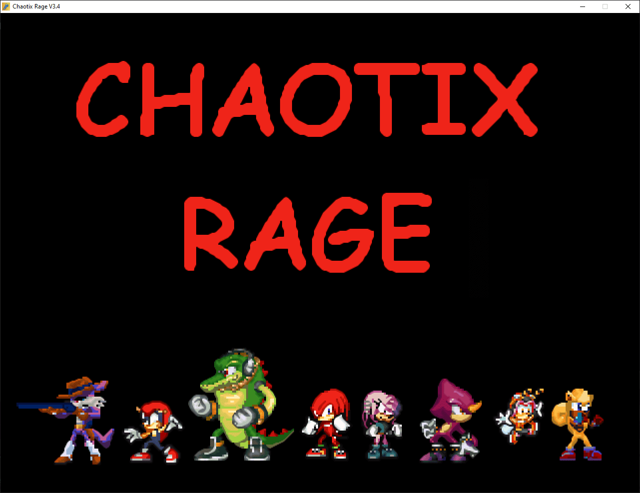 Chaotix Rage 3.4 OpenBoR