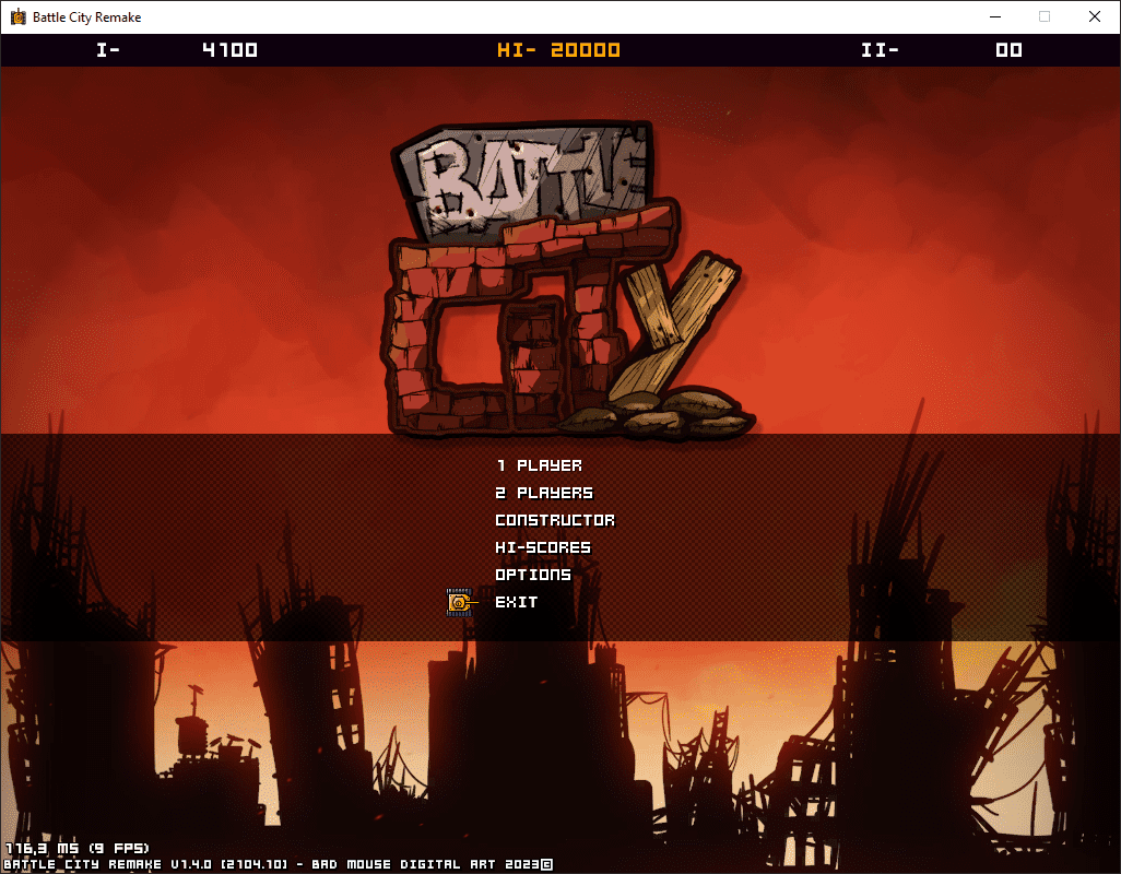 Battle City Remake 1.4 by Bad Mouse Digital Art