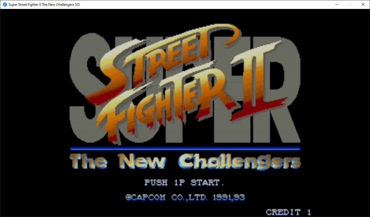 Super Street Fighter II: The New Challengers GO-Windows