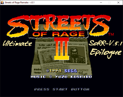 Streets of Rage 2: Mortal Kombat CX [Streets of Rage 2] [Mods]