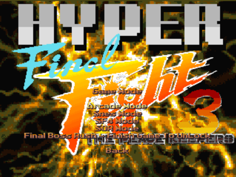 Hyper Final Fight 3