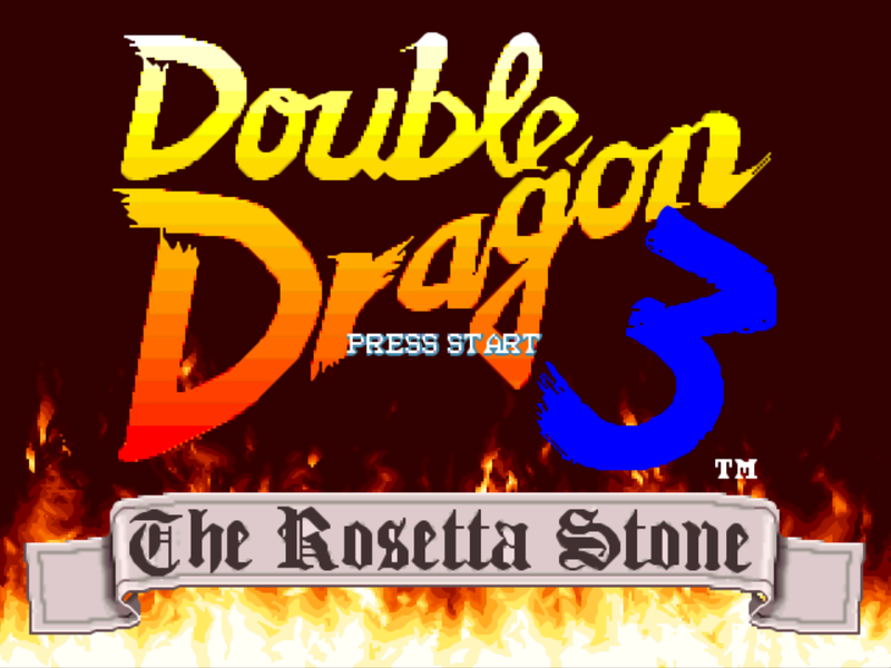 Double Dragon 3 The Rosetta Stone