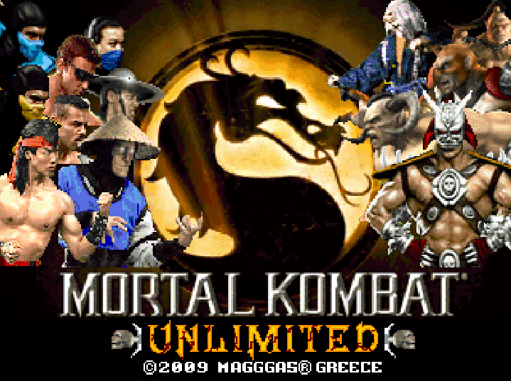 Mortal kombat unlimited. Опенбор мортал комбат. OPENBOR Mortal Kombat Unlimited. Mortal Kombat 1 title. Mortal Kombat обложка.