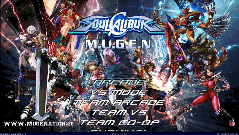 Soul Calibur Mugenation Edition