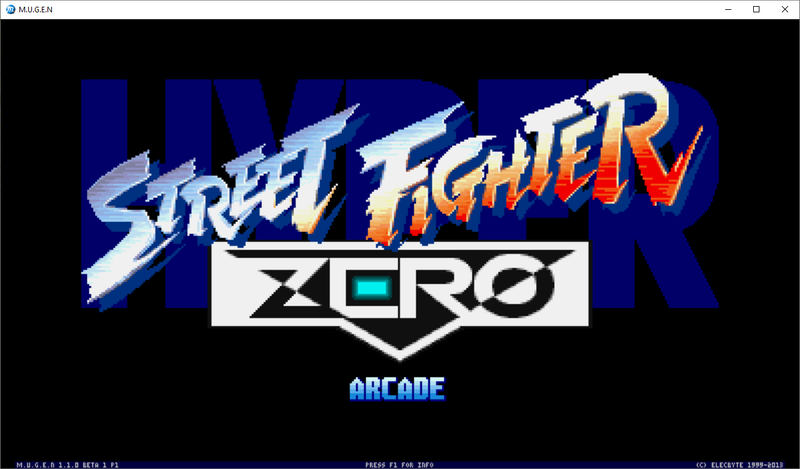 Hyper Street Fighter Zero 2022