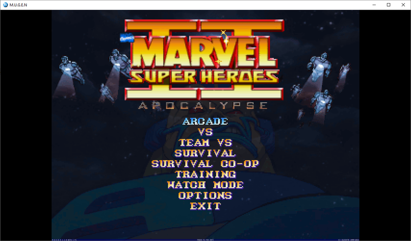 ⭐👉 Superheroes Marvel And Dc Games Mugen 3578