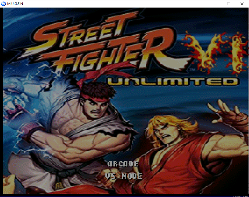 Street Fighter IV Unlimited MUGEN 3D