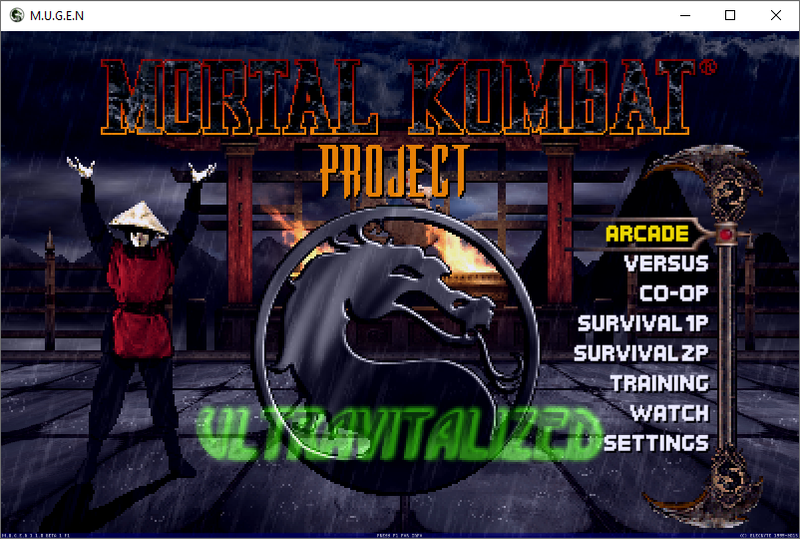 Mortal Kombat Project Ultravitalized MUGEN