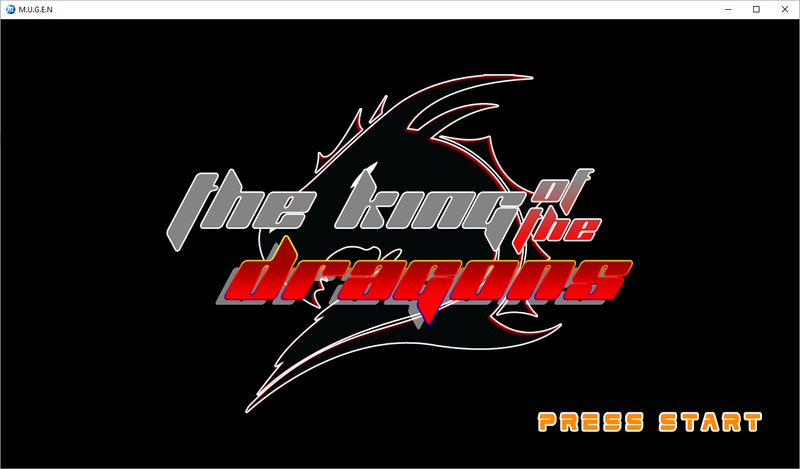 The King of Dragons [The King of Fighters] |〖 MUGEN Games〗