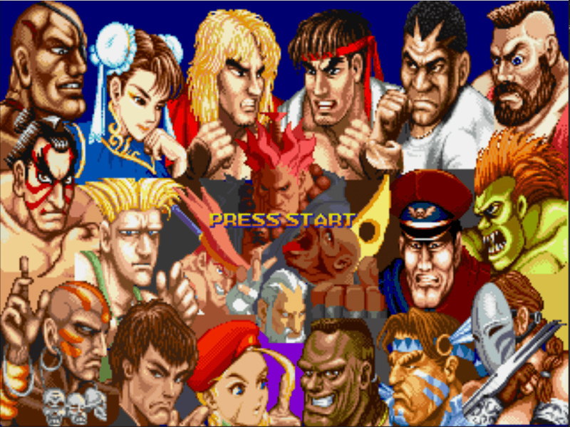 Street Fighter Rage: World Olympic Tour