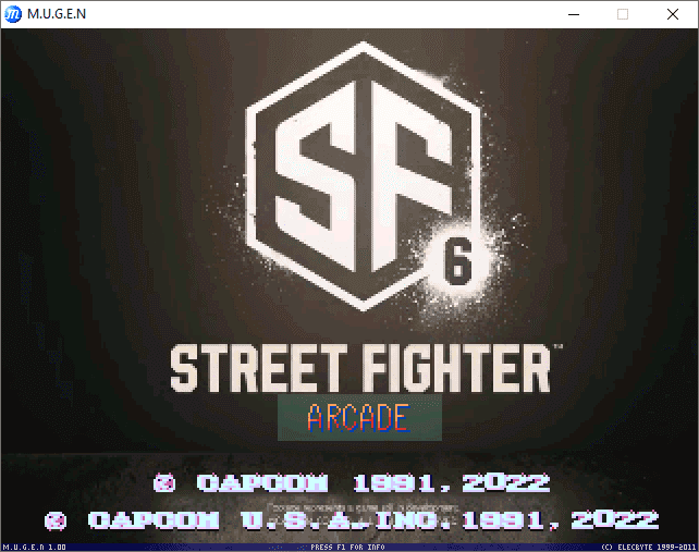 ⭐👉 Street Fighter 6-3D by D' Pizzino | MUGEN Game