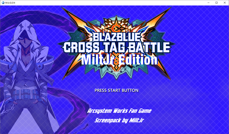 Blazblue Cross Tag Battle【MiltJr edition】