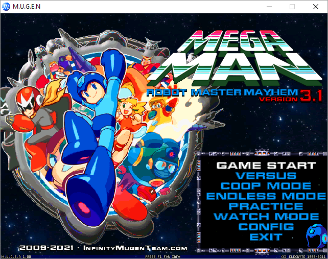 Megaman Robot Master Mayhem