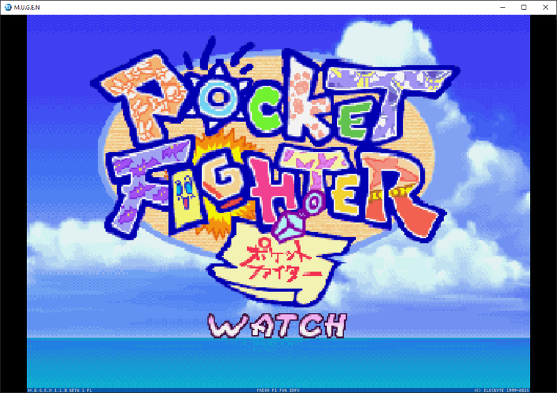 ⭐👉 Pocket Fighter - MUGEN by Chloe