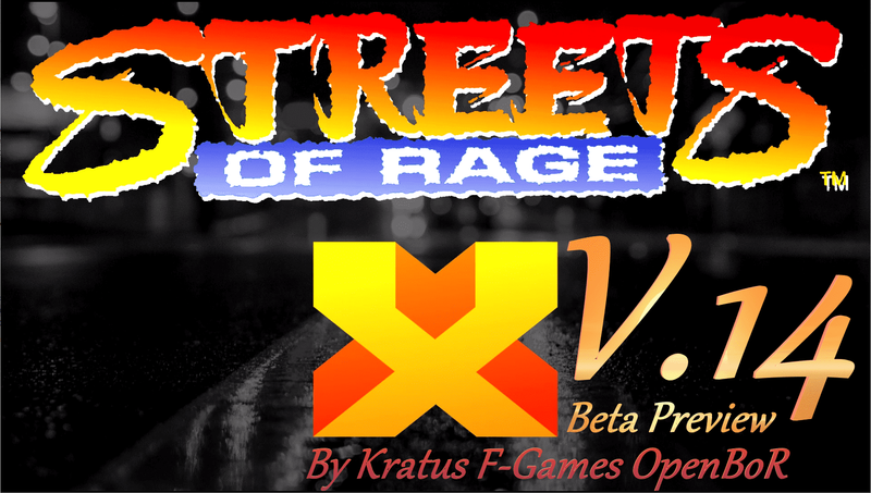 Streets of Rage X V.14 by Kratus [F-Games]