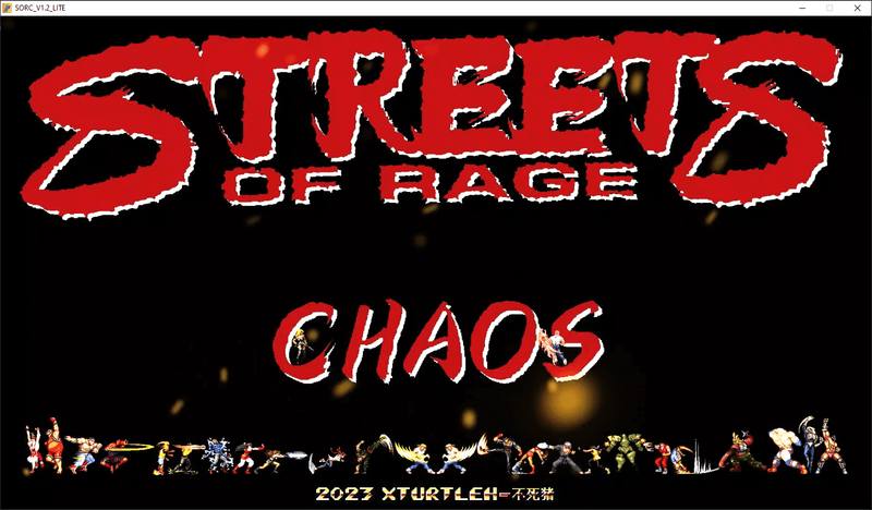 ⭐👉 Streets of Rage Chaos [v1.2 LITE]