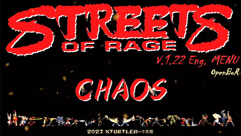 Streets of Rage Chaos v 1.22 Eng