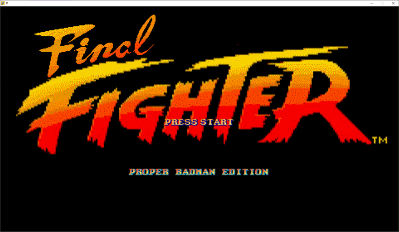 Final Fighter OpenBoR