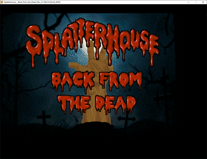 Splatterhouse - Back from the Dead OpenBoR [Ver.0.1.0][v3.0 Build_6412]