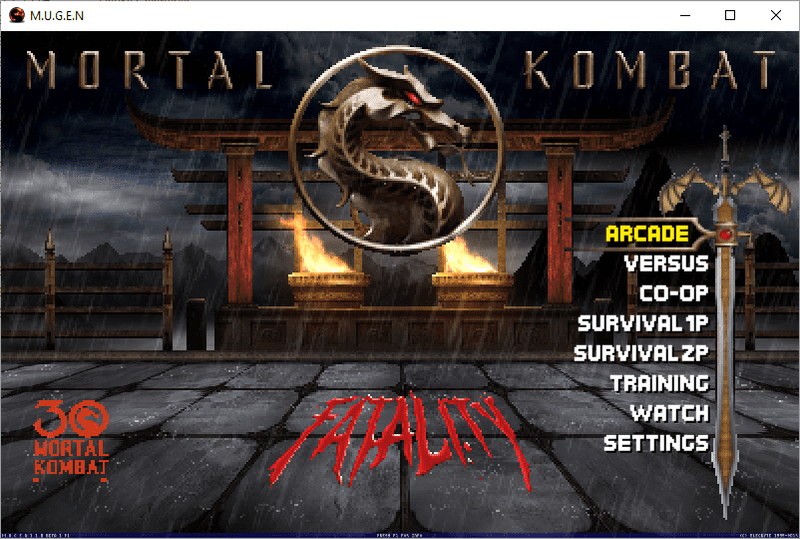⭐👉 Mortal Kombat Fatality MUGEN [Beta 1]