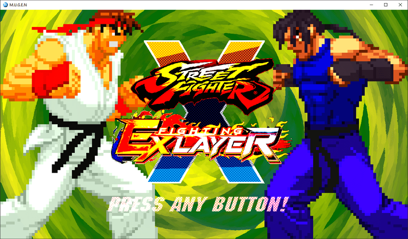 Street Fighter X Fighting EX Layer