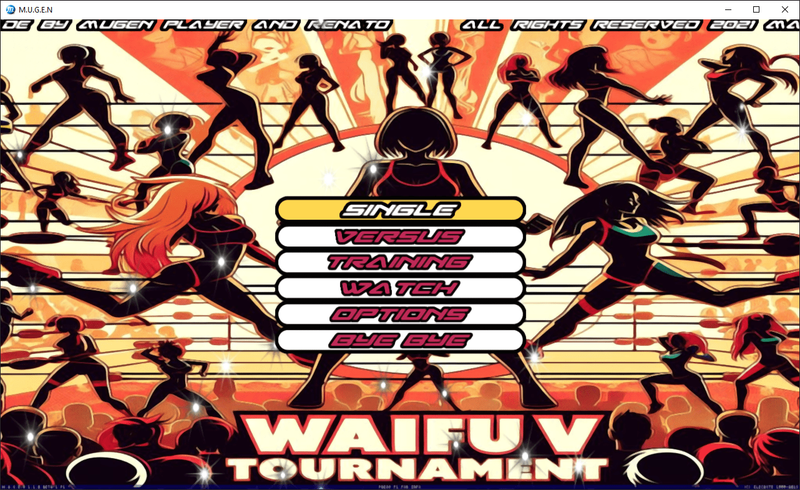 ⭐👉 WAIFU Tournament 5 MUGEN