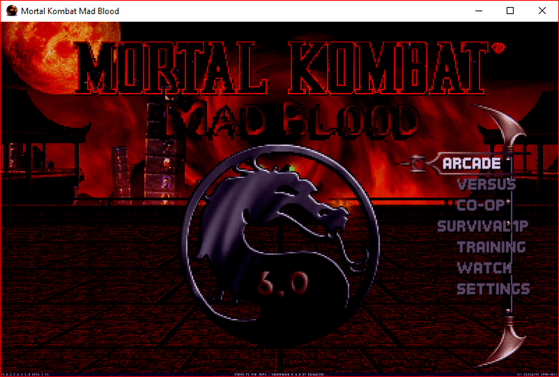 ⭐👉 Mortal Kombat Mad Blood