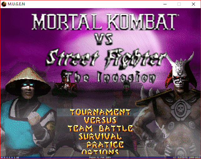 Mortal Kombat vs. Street Fighter The Invasion