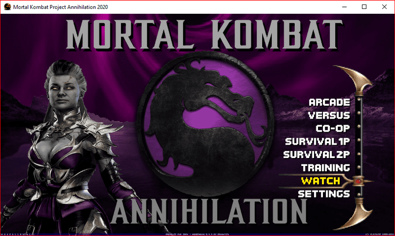 Mortal Kombat Project Annihilation 2020