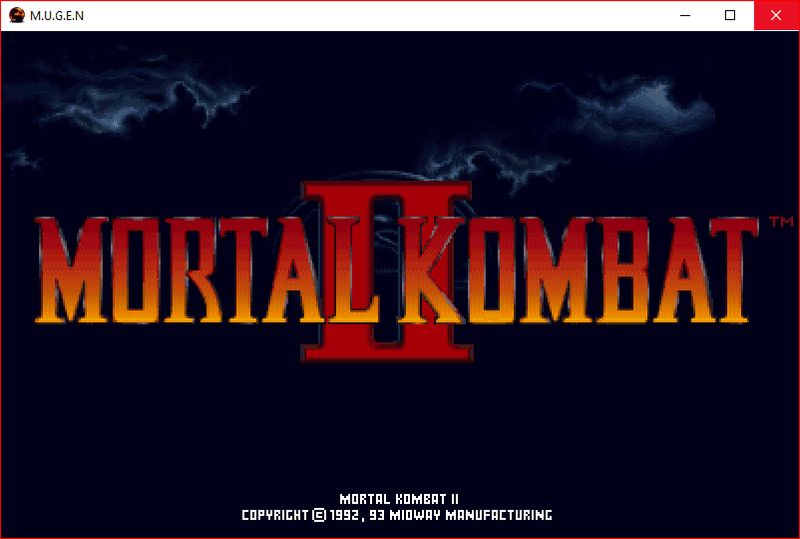 Mortal Kombat II MUGEN