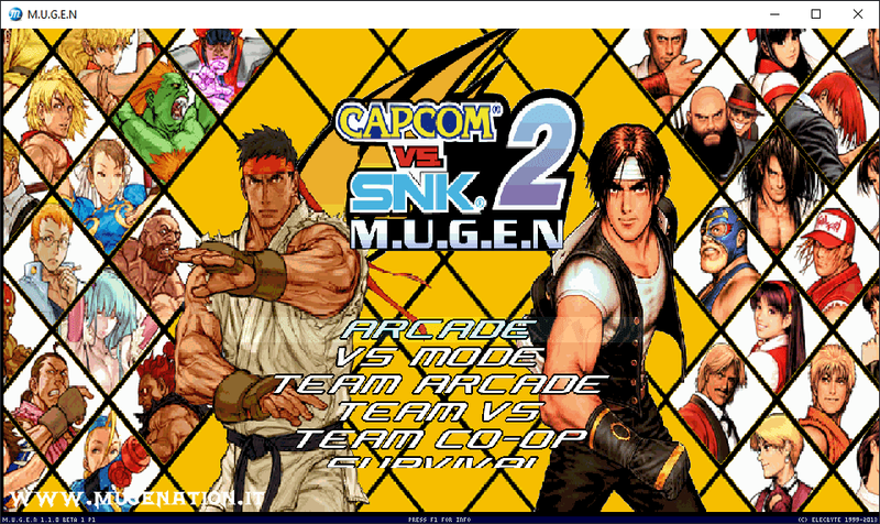 Capcom VS SNK Mugenation Edition