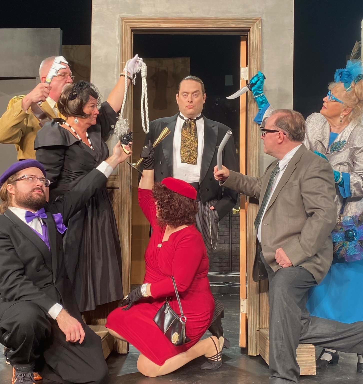 "Clue: On Stage" - Theatre Of Northeastern Connecticut, Inc. at the Bradley Playhouse (Putnam, CT) - REVIEW