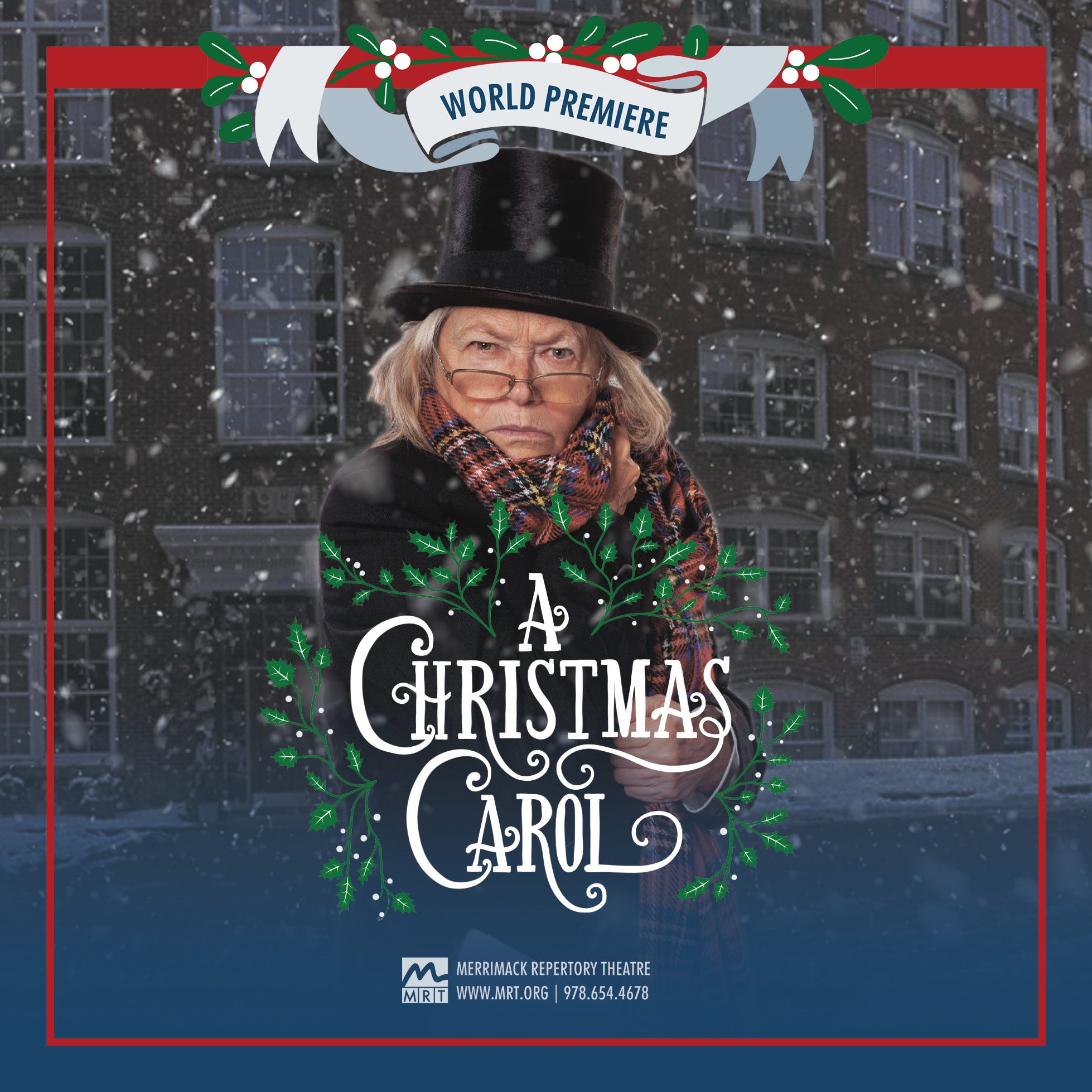 "A Christmas Carol" Adapted and Directed by Courtney Sale - Merrimack Repertory Theatre (Lowell, MA.)