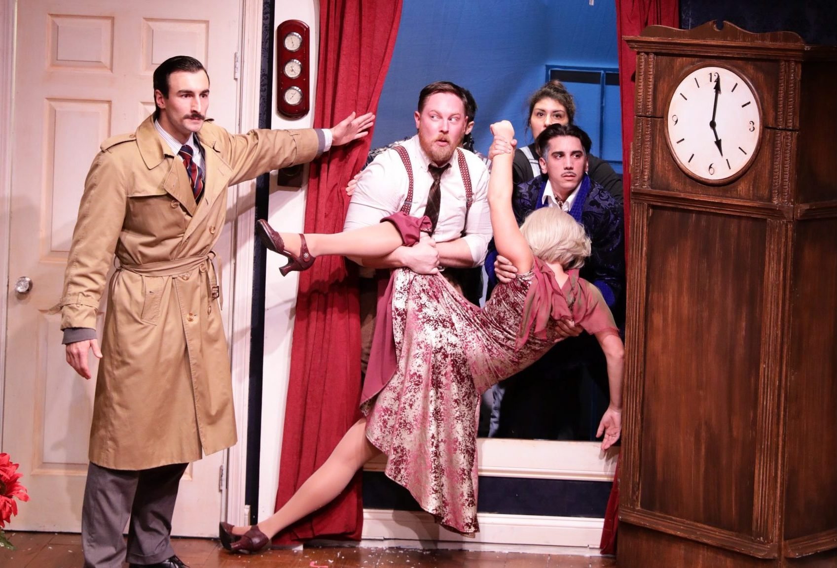 "The Play That Goes Wrong" By Henry Lewis, Jonathan Sayer & Henry Shields - Lyric Stage Company (Boston, MA.) - REVIEW