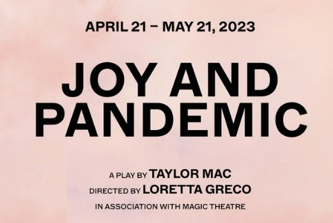 "Joy and Pandemic" - By Taylor Mac - Huntington Theatre Company (Boston, MA.)