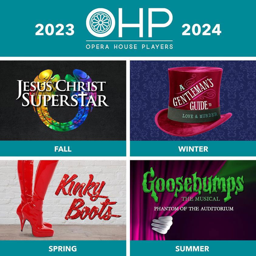 Opera House Players announce 2023-2024 Season! (Enfield, CT.)