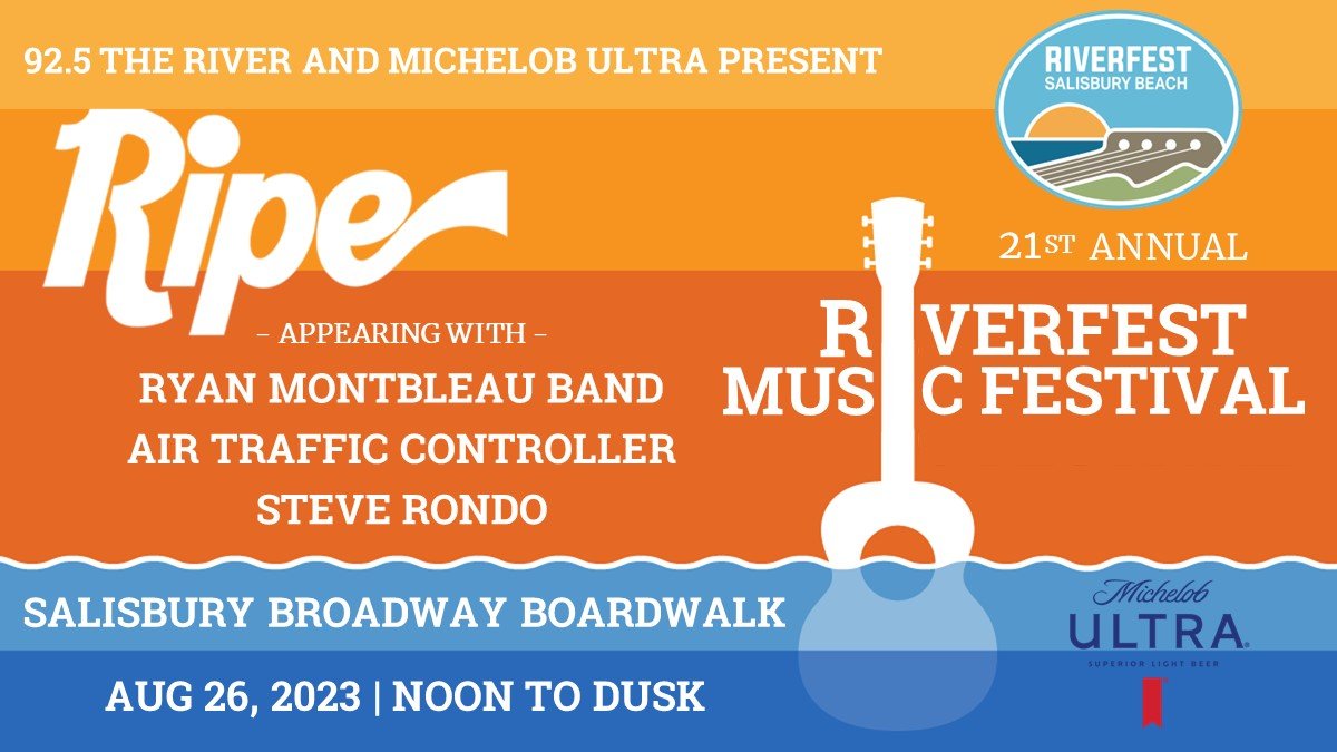 METRMAG Spotlight On: RIPE to Headline THE RIVER'S 21st Annual RIVERFEST MUSIC FESTIVAL at Salisbury Beach
