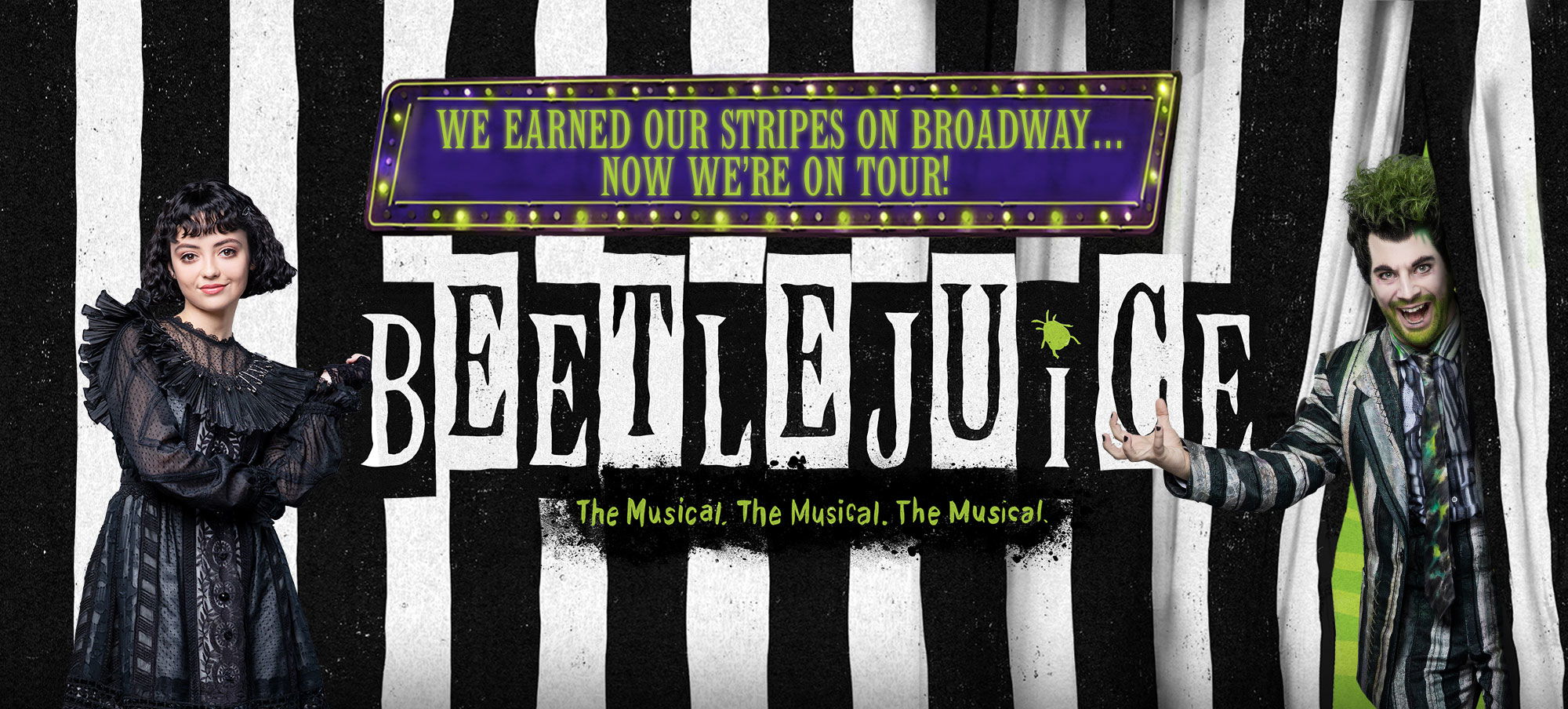 "Beetlejuice the Musical" Hanover Theatre for the Performing Arts (Worcester, MA.)