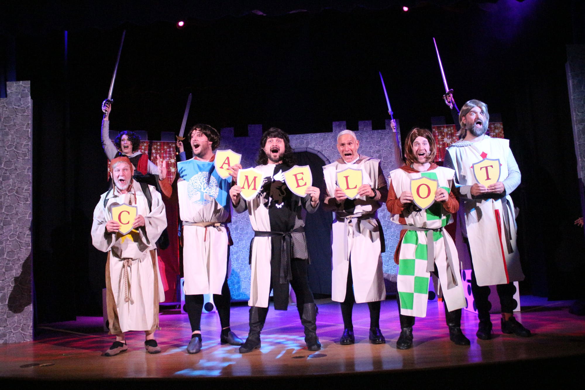 Monty Python's "SPAMALOT" - by Eric Idle and John du Prez - Square One Players (Shrewsbury, MA.) - REVIEW