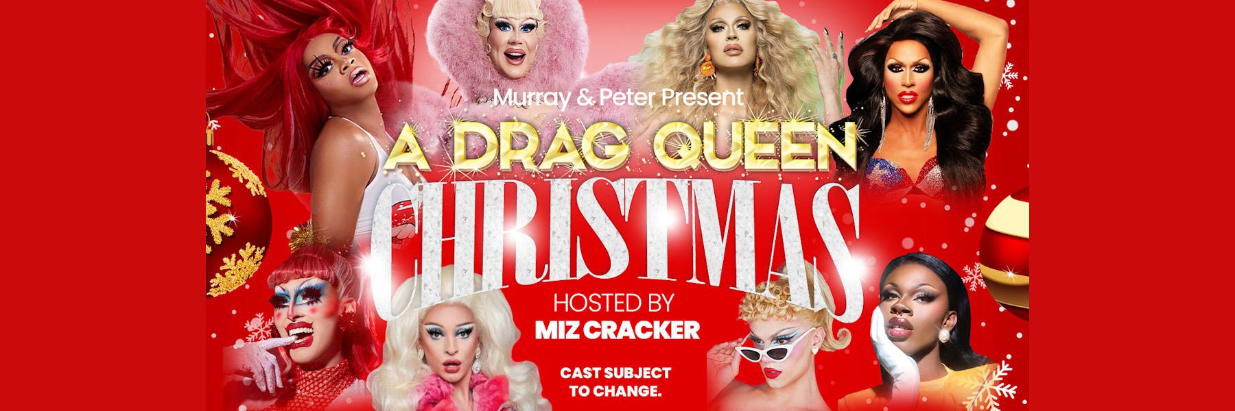 "A Drag Queen Christmas" - Murray & Peter - Emerson Colonial Theatre (Boston, MA.)