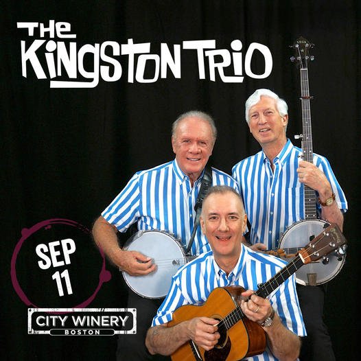 The Legendary Kingston Trio perform at the City Winery (Boston, MA.)