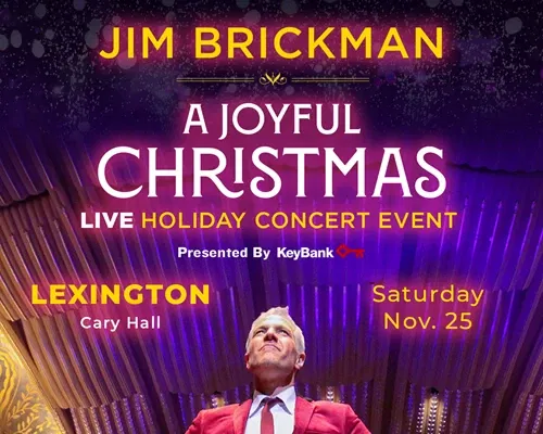 "Jim Brickman: A Joyful Christmas" - Live Holiday Concert Event - Cary Hall (Lexington, MA.)
