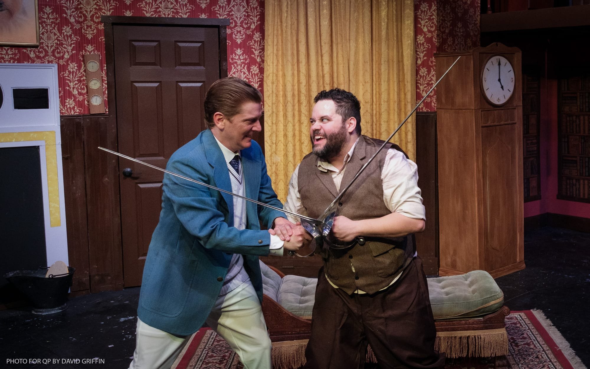 "The Play That Goes Wrong" By Henry Lewis, Jonathan Sayer & Henry Shields - The Quannapowitt Players (Reading, MA.) - REVIEW