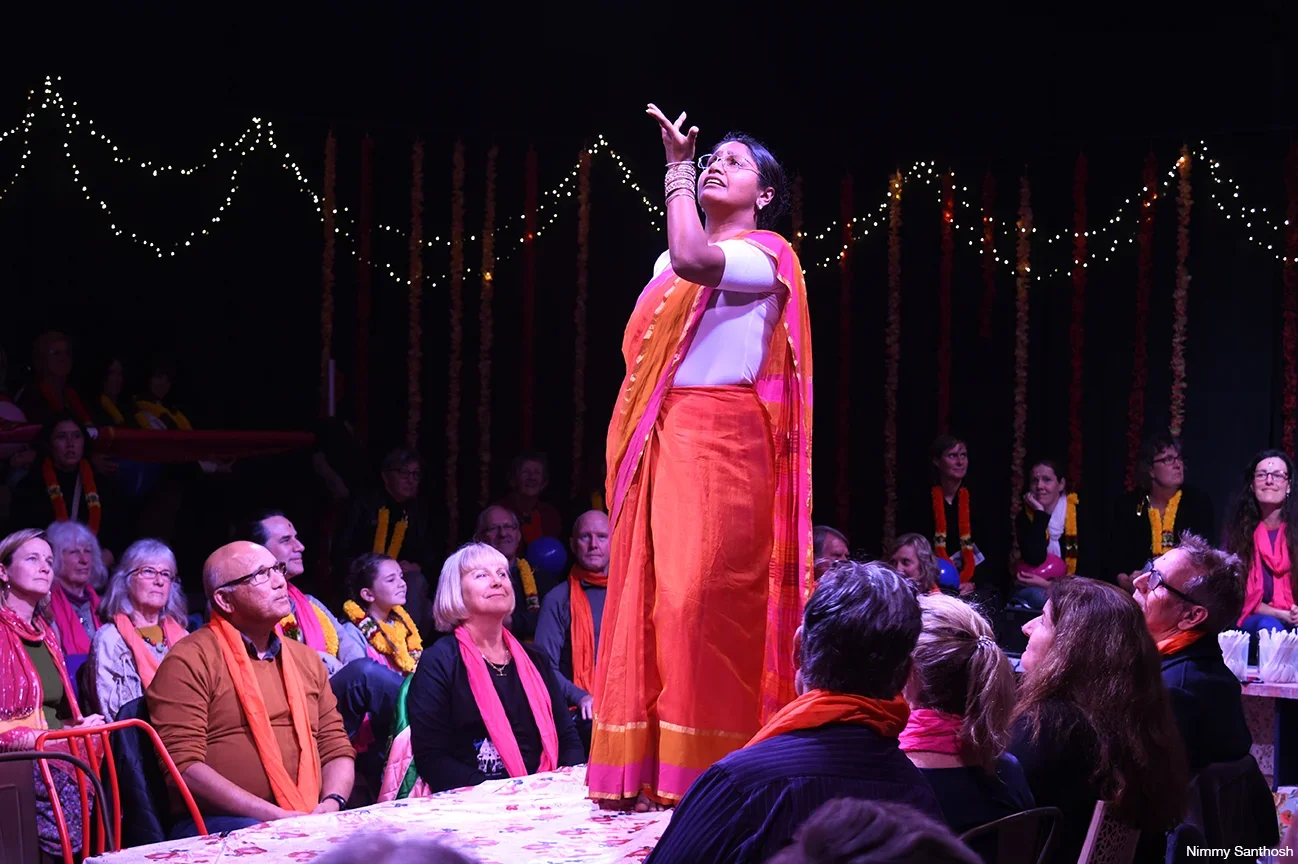 "Mrs. Krishnan's Party" - by Jacob Rajan and Justin Lewis - ArtsEmerson at the Emerson Paramount Center (Boston, MA.) - REVIEW