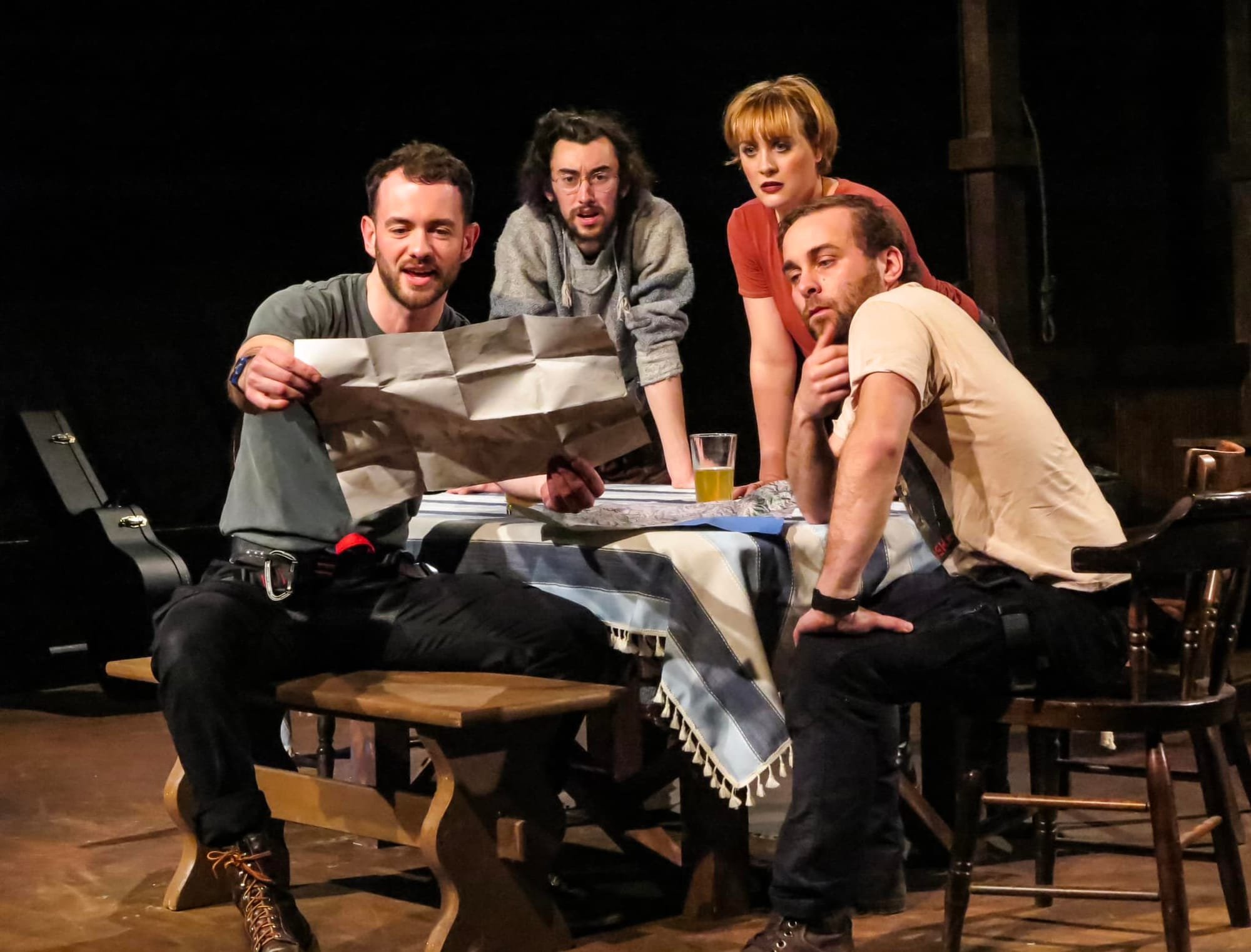 "Touching the Void" - by David Greig - Apollinaire Theatre Company (Chelsea, MA.) - REVIEW