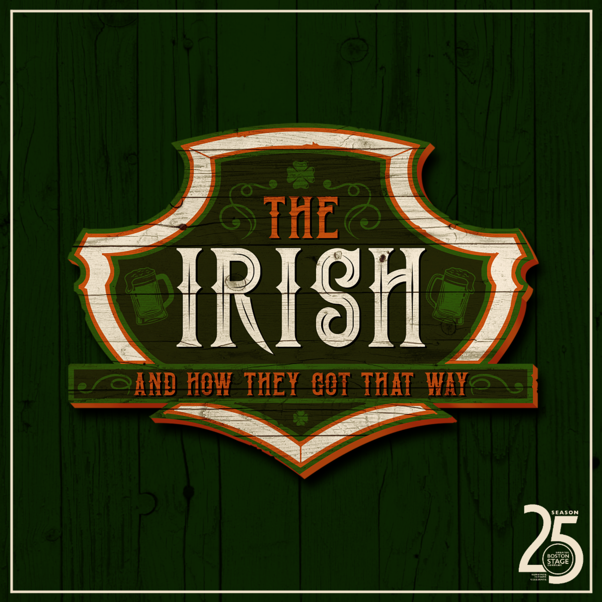 "The Irish and How They Got That Way" - by Frank McCourt and Rusty Magee - Greater Boston Stage Company (Stoneham, MA.)