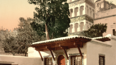 Zawia Sidi Abdel Rahman Thaalabi or corner of the Kasbah of Algeria Bani Mazganah