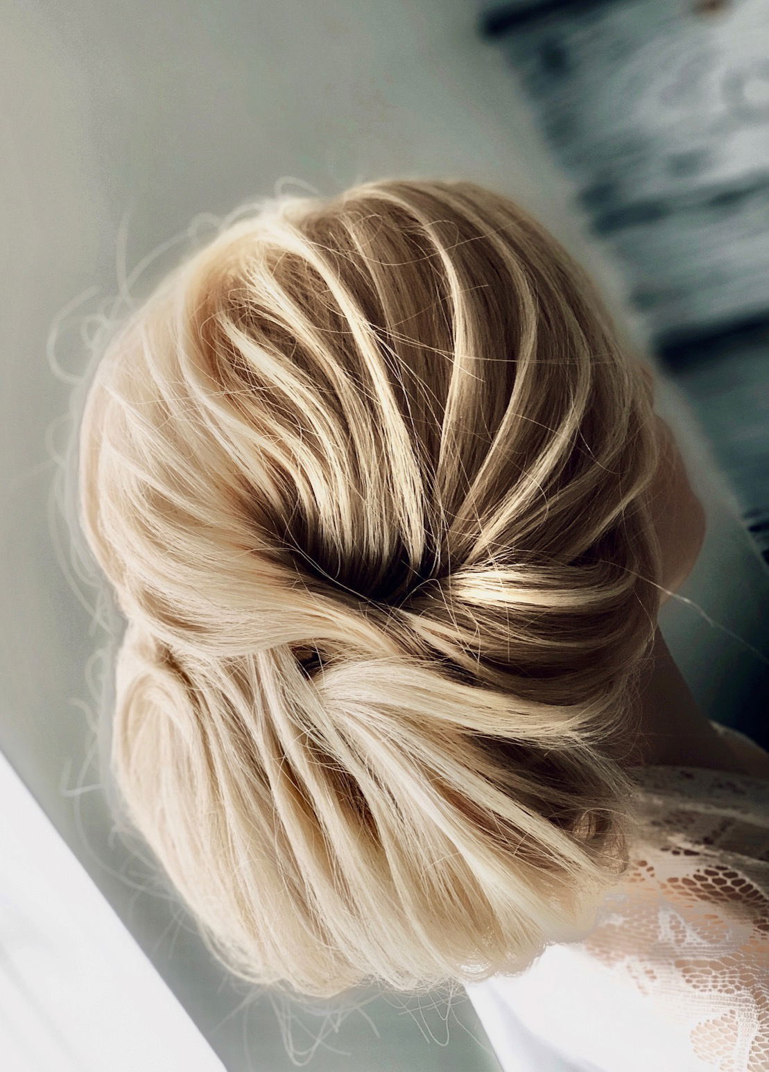 Russian Inspired Super Textured Updo - Max It Up Bridal Hair & Extensions