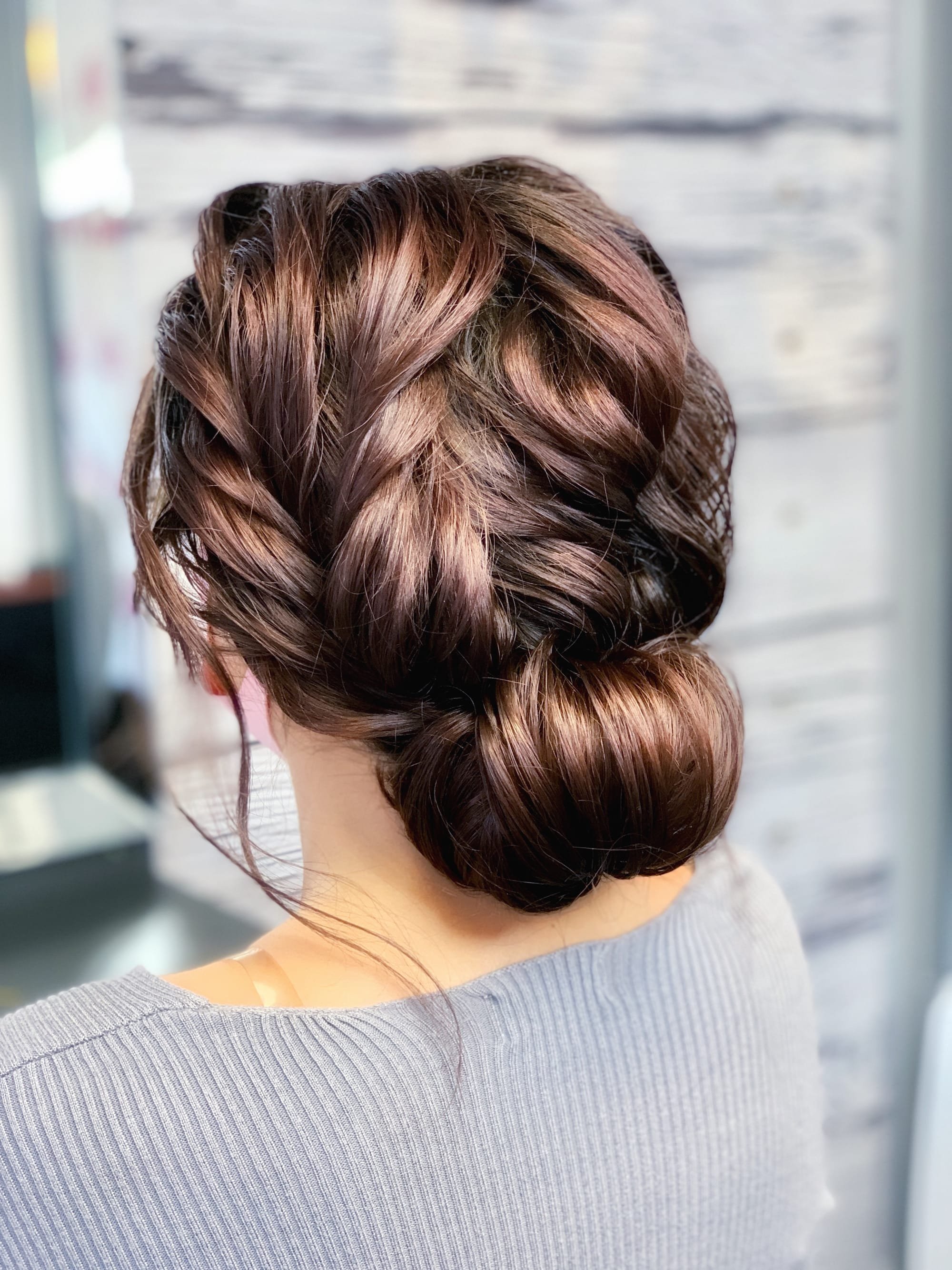 Romantic Twisted Updo