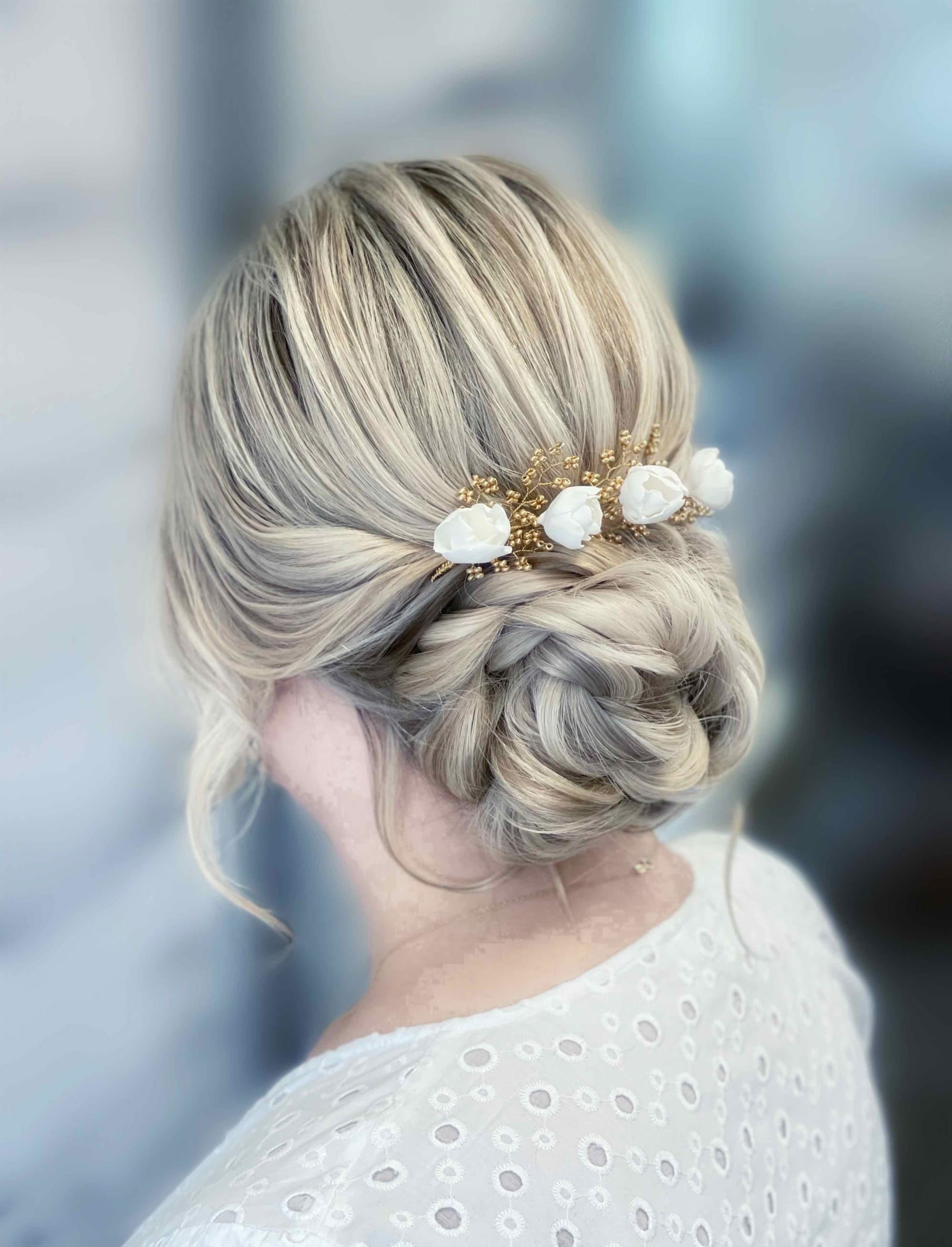 Emilie - Low Textured Updo